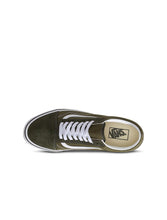 Load image into Gallery viewer, Vans Big Kids Old Skool - Obsidian/Fern