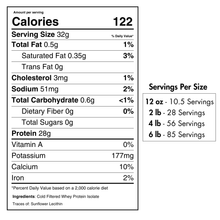 Load image into Gallery viewer, Whey Protein Isolate Unflavored