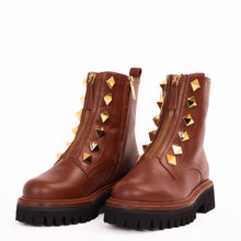Load image into Gallery viewer, The Ottawa Brown Leather Ankle Women Boot