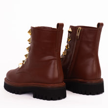 Load image into Gallery viewer, The Ottawa Brown Leather Ankle Women Boot