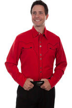 Load image into Gallery viewer, Scully Candy Cane - Men's Western Shirt