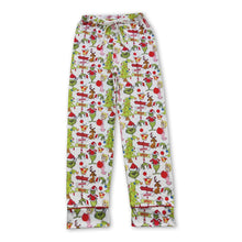 Load image into Gallery viewer, Green face gifts adult Christmas women pants