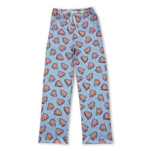 Load image into Gallery viewer, Blue cake family clothes adult Christmas pants