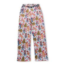 Load image into Gallery viewer, Christmas tree dogs adult men Christmas pants