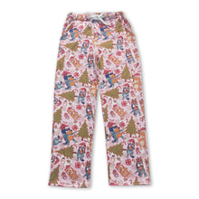 Load image into Gallery viewer, Christmas tree dogs adult women Christmas pants