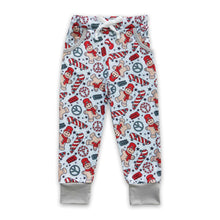 Load image into Gallery viewer, Gingerbread baby kids Christmas pockets pants