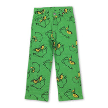 Load image into Gallery viewer, Green face kids boys Christmas denim pants