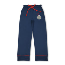 Load image into Gallery viewer, Navy adult women Christmas pants sleepwear bottom