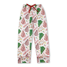 Load image into Gallery viewer, Christmas cake gingerbread adult pants sleepwear bottom
