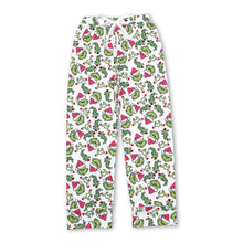 Load image into Gallery viewer, Green face Christmas tree adult women sleepwear bottom