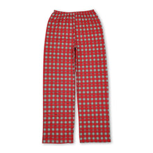 Load image into Gallery viewer, Red plaid mouse Christmas adult women sleepwear bottom