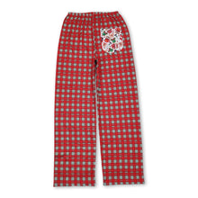 Load image into Gallery viewer, Red plaid mouse Christmas adult women sleepwear bottom
