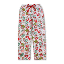Load image into Gallery viewer, Gingerbread adult women Christmas sleepwear bottom