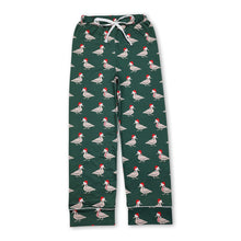 Load image into Gallery viewer, Green duck Christmas adult men sleepwear bottom pants