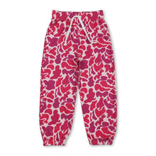 Load image into Gallery viewer, Pink camo elastic waist kids girls pants