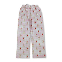 Load image into Gallery viewer, Dog heart plaid adult women valentine's day pants