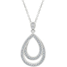 Load image into Gallery viewer, Evening Teardrop Pendant