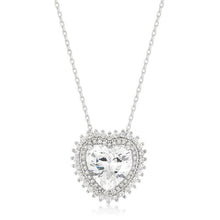 Load image into Gallery viewer, Halo Heart Pendant