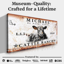 Load image into Gallery viewer, Cattle Ranch Sign
