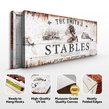 Load image into Gallery viewer, Rustic Stables Decor Sign