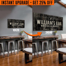 Load image into Gallery viewer, Upgrade Your 48x24 Inches 'Whitetails and Whiskey' (Style 3) Canvas To 60x30 Inches