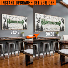 Load image into Gallery viewer, Upgrade Your 48x24 Inches 'Fishing And Hunting' (Style 1) Canvas To 60x30 Inches