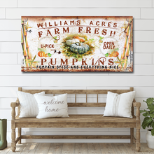 Load image into Gallery viewer, Farm Fresh Pumpkins Sign