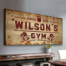 Load image into Gallery viewer, Gym Sign XIV