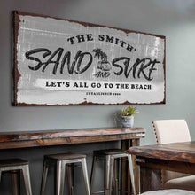 Load image into Gallery viewer, Sand and Surf Sign VI
