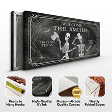 Load image into Gallery viewer, Gothic Welcome Sign
