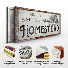 Load image into Gallery viewer, Homestead Sign