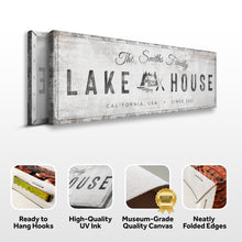 Load image into Gallery viewer, Lake House Cabin Sign