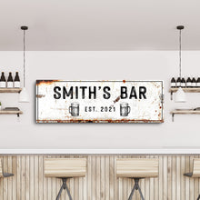 Load image into Gallery viewer, Family Bar Rustic Sign