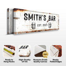 Load image into Gallery viewer, Family Bar Rustic Sign