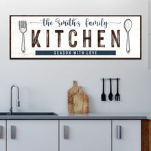 Load image into Gallery viewer, Family Kitchen Sign IV