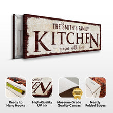 Load image into Gallery viewer, Family Kitchen Sign IV