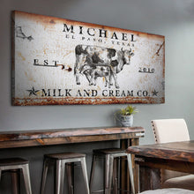 Load image into Gallery viewer, Milk And Cream Co Sign