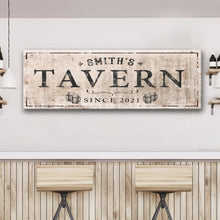 Load image into Gallery viewer, Family Tavern Sign