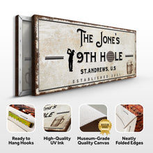 Load image into Gallery viewer, 19th Hole Golf Personalized Sign