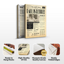 Load image into Gallery viewer, Newspaper Retirement Gift Sign