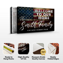 Load image into Gallery viewer, Welcome To Our Home Sign III