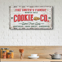 Load image into Gallery viewer, Christmas Cookie Co Sign