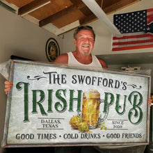 Load image into Gallery viewer, Custom Irish Pub Bar Sign II