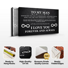 Load image into Gallery viewer, To My Man Father's Day Gift Sign II