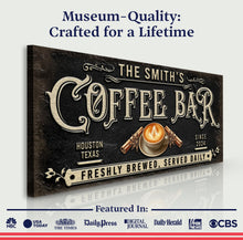 Load image into Gallery viewer, Coffee Bar Sign XII
