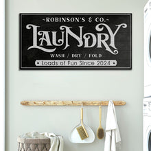 Load image into Gallery viewer, Laundry Room Sign V
