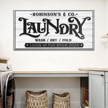 Load image into Gallery viewer, Laundry Room Sign IX