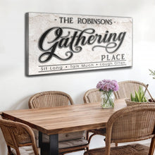 Load image into Gallery viewer, The Gathering Place Personalized Sign