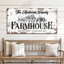 Load image into Gallery viewer, Personalized Farmhouse Sign III