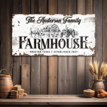 Load image into Gallery viewer, Personalized Farmhouse Sign III